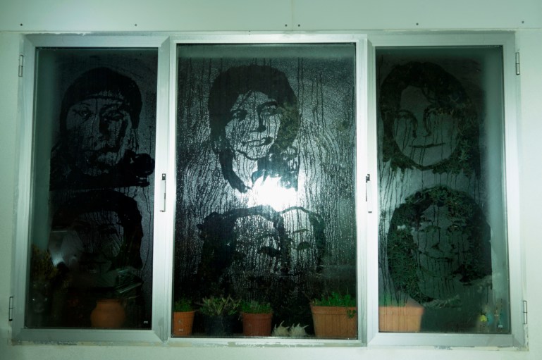 cristalera dibujos al vapor